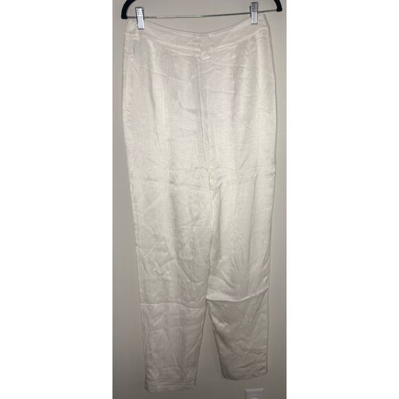 RTA Ivory Matching Bustier & High Waist Pant Set Size 8 NWT - Picture 5 of 8